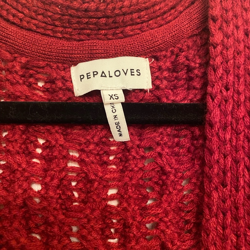 Roberta Cable knit Cardigan size XS - Picture 4 of 5